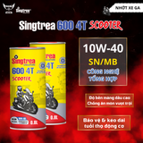  Nhớt xe máy Singtrea 600 Scooter 4T 10W40 Lon 0.8L (New) 