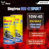  Nhớt xe máy Singtrea 600 Sport 4T 10W40 Lon 0.8L (New) 