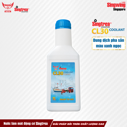 Nước mát động cơ Singtrea CL30 COOLANT PREMIX 1L