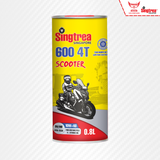  Nhớt xe máy Singtrea 600 Scooter 4T 10W40 Lon 0.8L (New) 