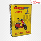  Nhớt xe máy Singtrea 660 Scooter 4T 10W40 0.8L 