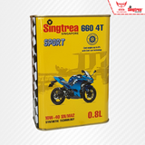  Nhớt xe máy Singtrea 660 Sport 4T 10W40 0.8L 