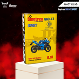 Nhớt xe máy Singtrea 660 Sport 4T 10W40 0.8L 