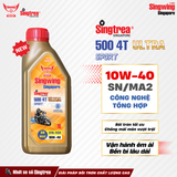  Nhớt xe máy Singtrea 500 4T Sport Ultra 10W40 1L 