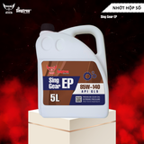  Dầu bánh răng Sing Gear EP 85W140 API GL5 5L 