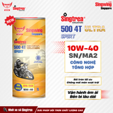  Nhớt xe máy Singtrea 500 4T Sport Ultra 10W40 Lon 1L 
