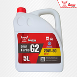  Nhớt xe ô tô SINGTREA ENGI TURBO G2 20W50 SM/CF4 5L 
