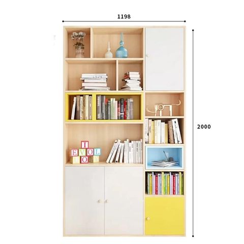  KỆ TỦ SÁCH GỖ HIỆN ĐẠI DTS001 