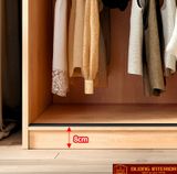  Tủ quần áo gỗ MDF kiểu dáng hiện đại DTA16 