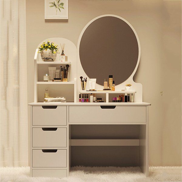 Bàn trang điểm gỗ công nghiệp thiết kế nhỏ gọn DTD01