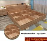  Giường gỗ công nghiệp MDF thiết kế đa năng DGN05 