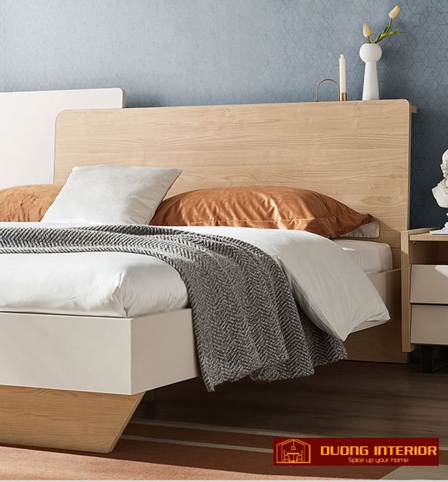  Giường ngủ bằng gỗ thiết kế hiện đại sáng tạo DGN08 