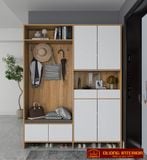  Tủ đựng giày hiện đại bằng gỗ MDF lõi xanh DTG08 