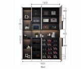  Tủ giày bằng gỗ kiểu dáng sang trọng DTG13 