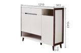  Tủ giày dép gỗ MDF thiết kế sang trọng DTG07 