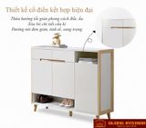  Tủ giày dép gỗ MDF thiết kế sang trọng DTG07 