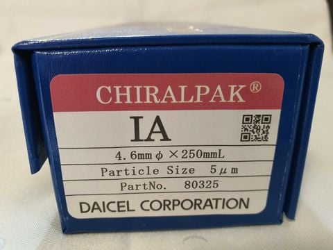 CỘT SẮC KÝ LỎNG CHIRALPAK IA 250 x 4.6 mm, 5 µm <br> P/N: 80325 