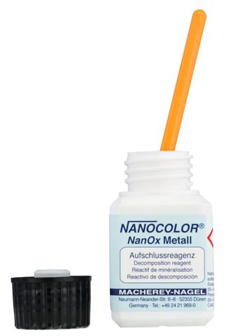  NANOCOLOR NanOx Metal <br> P/N: 918978 <br> Quy cách: 150 test(s)/hộp 