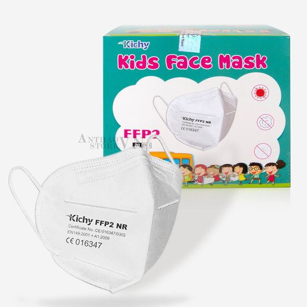  Hộp Khẩu Trang Kichy Y Tế FFP2 Trẻ Em Không Van 5 Lớp(20 cái)-TYKC509210922 