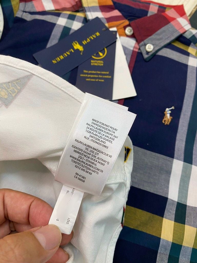 Áo Sơ Mi Bé Trai Ralph Lauren Các Loại Tay Dài - 240621ASBN