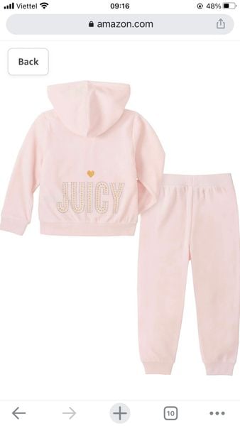  Set Bộ Baby Juicy Có Nón Size Nhỏ-FSSN22122225 