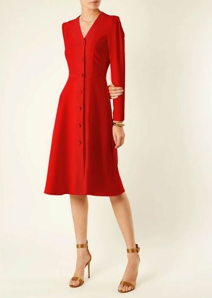  Đầm Xòe WH Vnxk Cổ Tim Tay Dài-SXA060922 