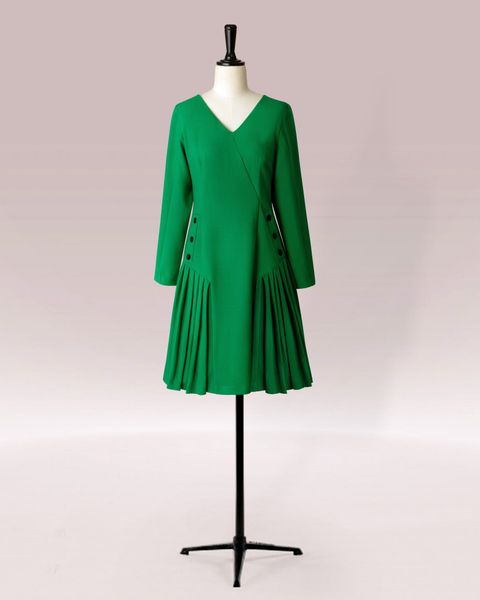  Đầm M&S Vnxk Cổ Tim Tay Dài-SXA220906 