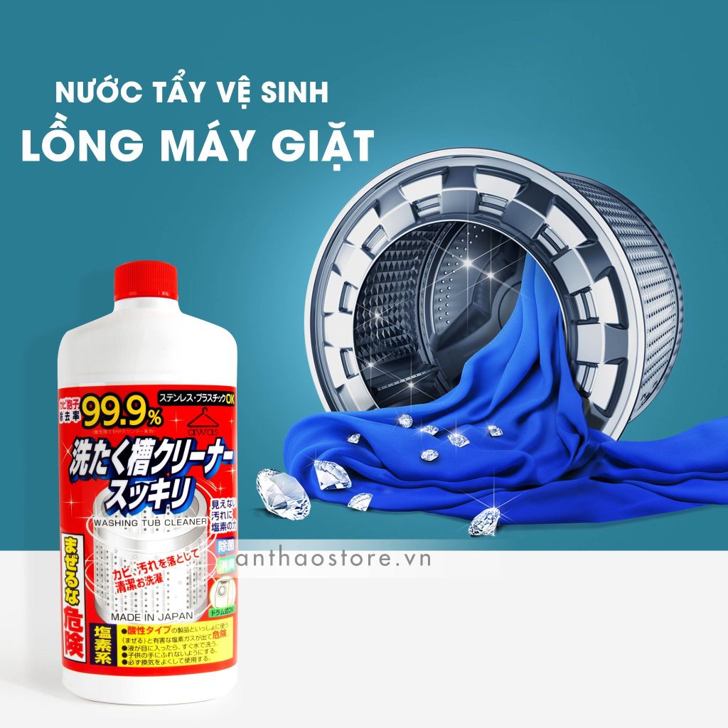 Nước Tẩy Vệ Sinh Lòng Máy Giặt Jonshon 550ml-JPNT102221