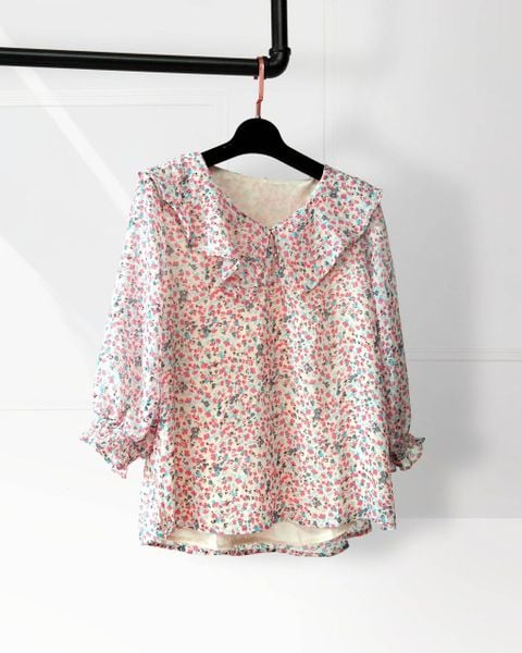  Áo Voan Tay Lỡ Xuất Hàn 3 Họa Tiết-FSAH062225 