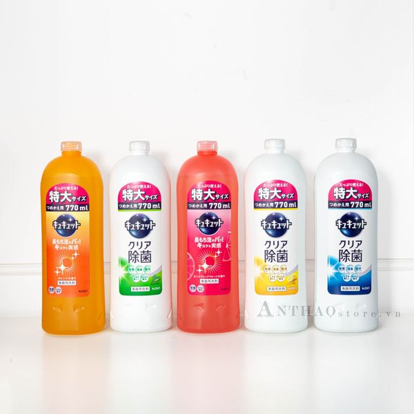  Chai Nước rửa chén Kao 770ml Nhiều Mùi-TCNRC052225 