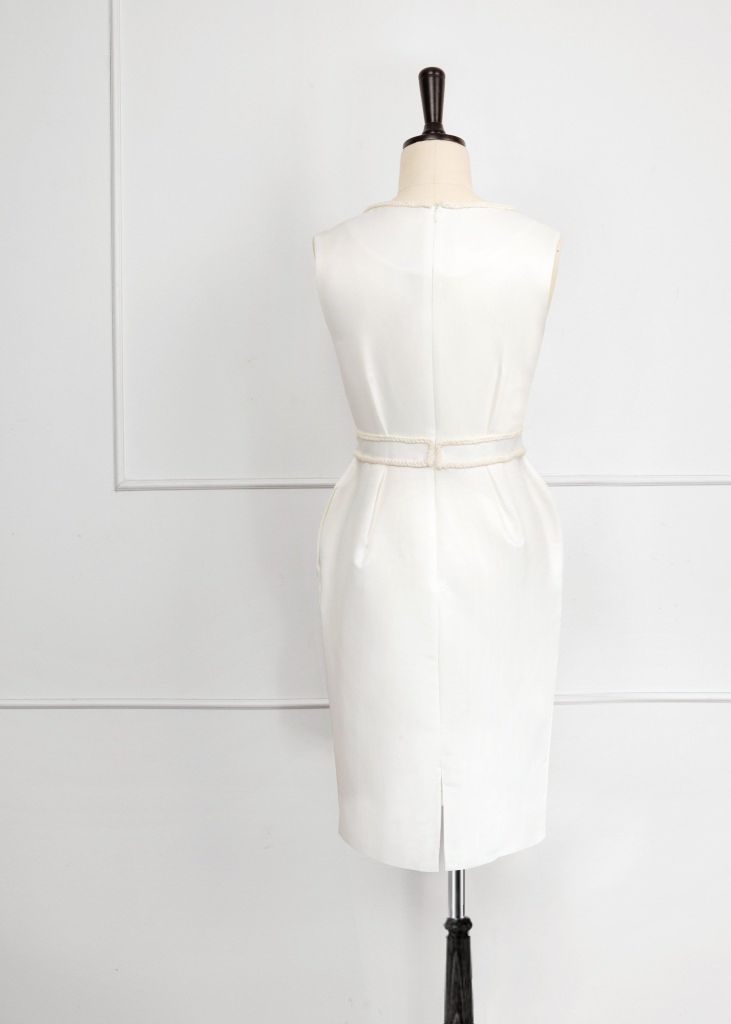 Đầm Organza Đan Dây Mentosa-MTS22DRE401