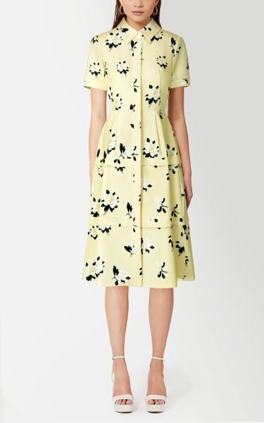  Đầm Katosa Sơ Mi Hoa Sứ Trắng-TPSXD1806239 