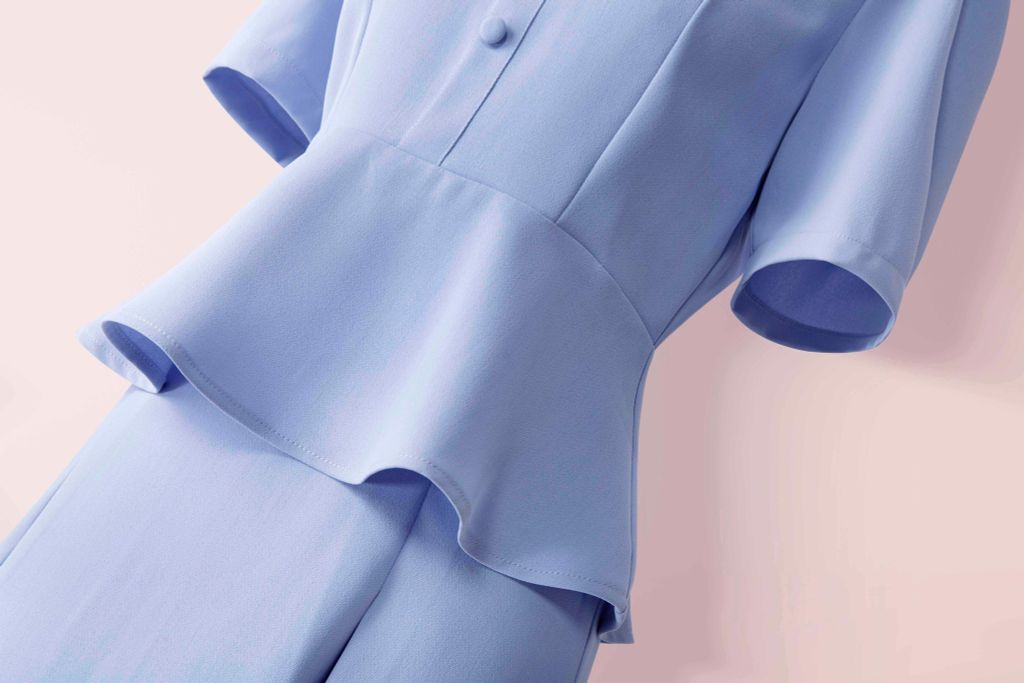 Set Katosa Áo Cổ Sen Chân Váy Xòe-KTS23605