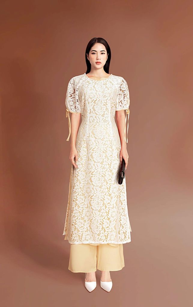 Áo Dài Mentosa Cúc Túy Thanh-MTS2281124