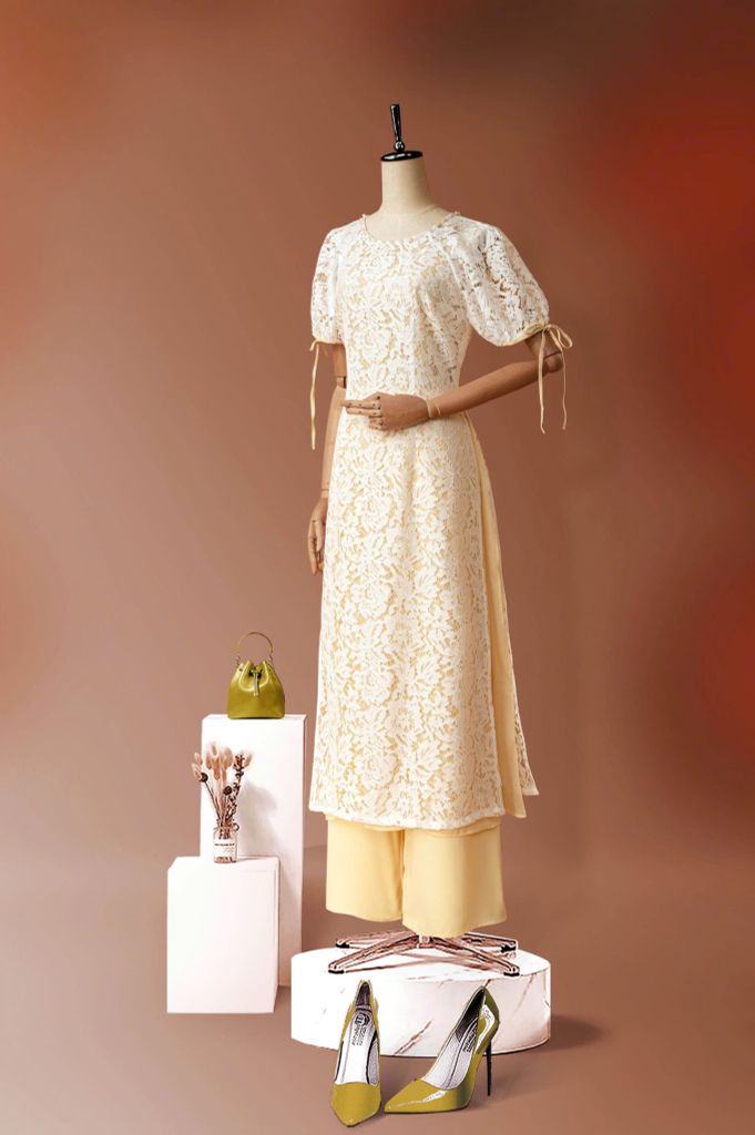 Áo Dài Mentosa Cúc Túy Thanh-MTS2281124