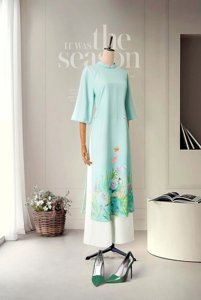 Áo Dài Mentosa Tứ Giao-MTS303122401