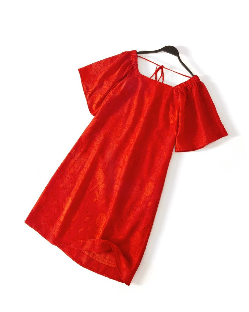 Đầm Vnxk MG Dáng Babydoll Màu Đỏ-ATD15130622