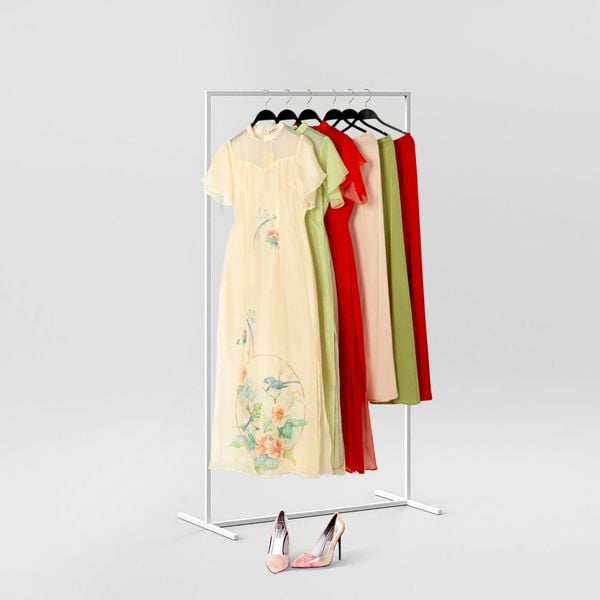  Bộ Áo Dài Cách Tân Katosa 3 Màu-TPSXS111023 