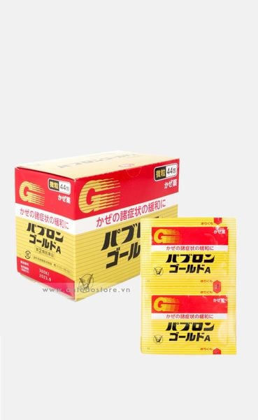  Hộp Thuốc Trị Cảm Cúm Taisho Pabron Gold A Dạng Gói Hàng Nhật Nội Địa  (44 Gói)-SKCCG030624 