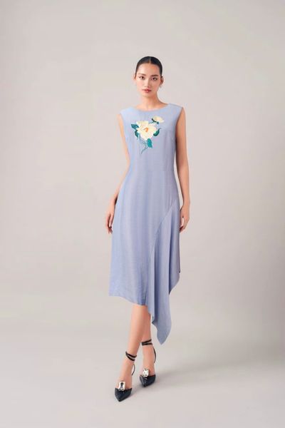  Đầm Katosa Hoa Mẫu Đơn-KTS3260225 