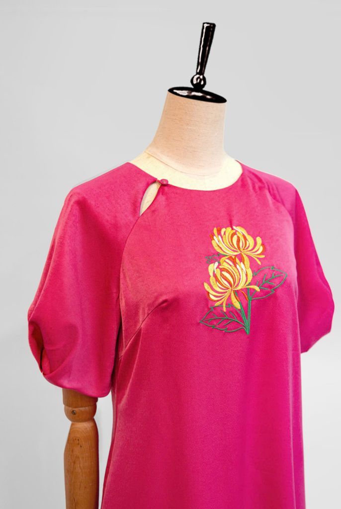 Đầm Katosa Lục Cúc Hạ 2 Màu-KTS2310325