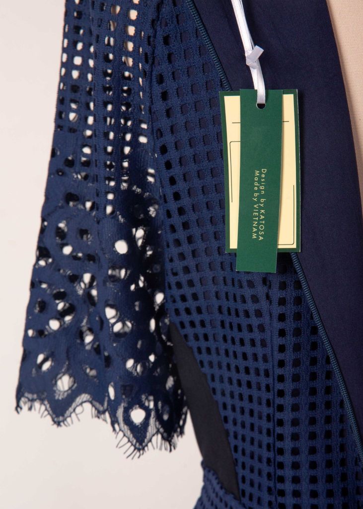 Đầm Katosa Ren Chân Bông-KTS30905245