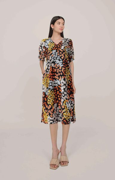  Đầm Katosa Thúc Tạo-KTS3081124 