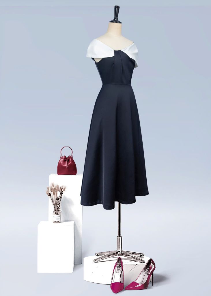 Đầm Katosa Trễ Vai Xếp Ly-KTS3260320244