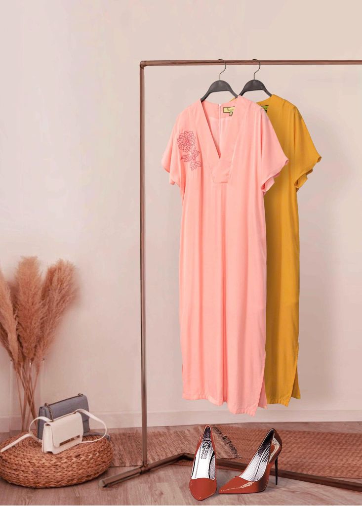 Đầm Katosa Xuân Cúc 2 Màu-KTS2220325