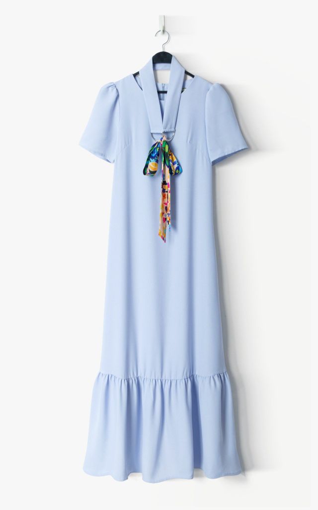 Đầm Maxi Katosa Mắc Cáo Hoa-TPSXD240623