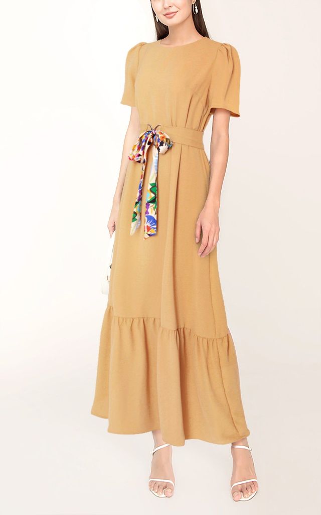 Đầm Maxi Katosa Mắc Cáo Hoa-TPSXD240623