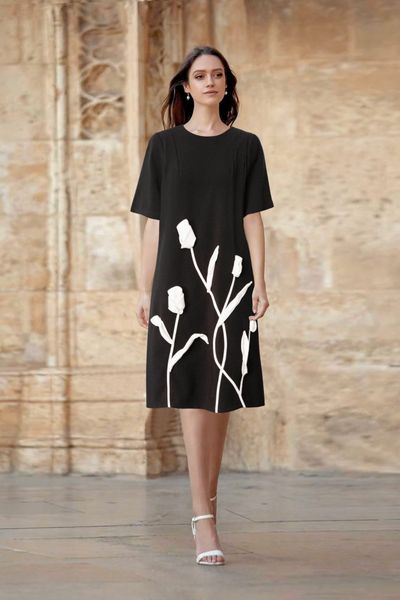  Đầm OASIS Tulip Gold-OS22602251 