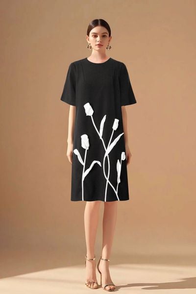  Đầm OASIS Tulip Gold-OS22602251 