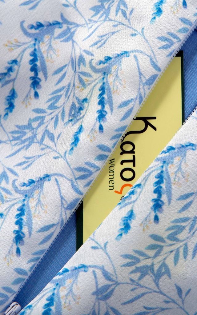 Đầm Katosa Tay Dài Dáng Xòe-KTS222712